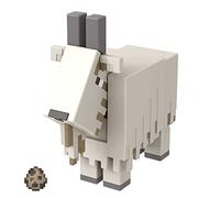 Mattel Figurine Minecraft Créer-un-portail Chèvre HDV15 – Jouet d'action inspiré du jeu vidéo