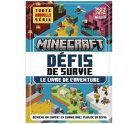 Collectif – Minecraft : Défis de survie – Le livre de l'aventure – Cartonné