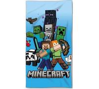 MINECRAFT -DRAP DE BAIN-SERVIETTE DE PLAGE -POLYESTER 70X140 CM.NEUF.
