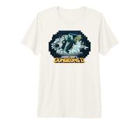 Minecraft Dungeons 2 Deep Water Attack on The Twisted Warden T-Shirt Haut de Gamme