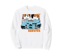 Minecraft Dungeons 2 Defend Explore Survive Manga Panels Sweatshirt