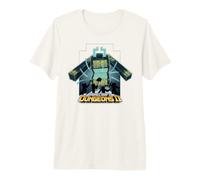 Minecraft Dungeons 2 Twisted Warden Deep Dark Biome Battel T-Shirt Haut de Gamme
