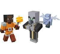 Minecraft Dungeons 3.25" Figures 2-Pk Battle Figures, Great for Playing, Trading, and Collecting, Action and Battle Toy for Boys and Girls Age 6 and Older