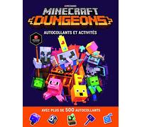 MINECRAFT : DUNGEONS AUTOCOLLANTS ET ACTIVITES