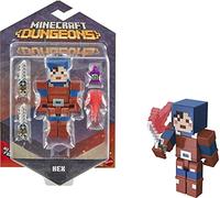 Minecraft Dungeons Figurine Articulee Hex 8 cm avec Accessoires Inclus, Jouet d'Action et d'Aaventure pour Enfant Inspire par le Jeu Video, GNC25 Exclusivité sur Amazon
