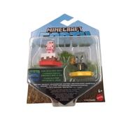 Mattel – Figurines Minecraft Earth Boost Mini Figures – Pack de 2, puce NFC, réalité augmentée