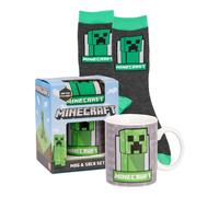 Minecraft - Ensemble mug et chaussettes - Enfant (NS6657)