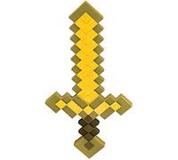 Disguise Minecraft - Épée en Or - Licence Officielle Mojang - Accessoire Immersif pour Fans - Taille Unique - Idéal pour Jeux De Rôle - Costume Et Accessoires - Cadeau pour Enfants À Partir Dès 3 Ans
