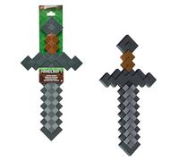 Minecraft Épée en pierre Collection d’accessoires de combat pour jeu de rôle au design pixélisé (les styles peuvent varier)