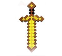 Minecraft EVA diamant Epée jouet Props Modèle Diamond Sword 60cm doré