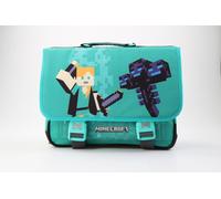 Minecraft Fight 41cm fermeture du sac avec 2 tucks pour enfants école loisirs sac