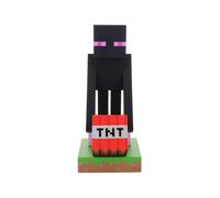 Minecraft - Figurine Cable Guys Enderman Support De Manette Et Support De Téléphone 22cm