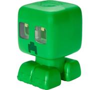 Minecraft Figurine Creeper, Mon Animal de Compagnie Jouet interactif de 14 cm actionné par Bouton avec Effets sonores et Lumineux et Explosions, JGX49
