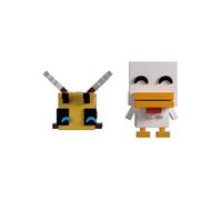 Minecraft - Figurines Bee and Chicken Monitor Buddiez