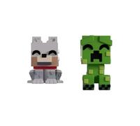 Minecraft - Figurines Wolf and Creeper Monitor Buddiez