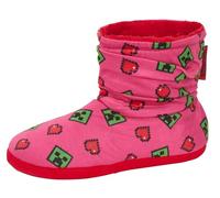 Minecraft Filles Pantoufles Bottes pour Enfants Slouch Creeper Gamer Chaud Polaire Pantoufles Maison Chaussures