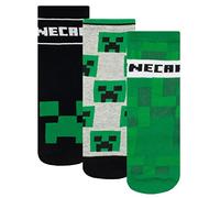 Minecraft Garçon Chaussettes Pack de 3 Multicolore 37-40