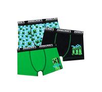 Minecraft Garçon sous-Vêtements Lot de 3 Multicolore 7-8 Ans