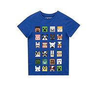 Minecraft Garçons T-Shirt, blue, 11-12 Years