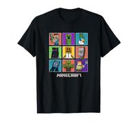 Minecraft Group Shot Colored Box Up T-Shirt