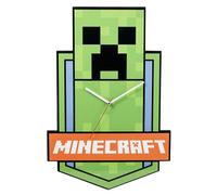 Minecraft - Horloge murale XL PREMIUM (Taille unique) (Vert)