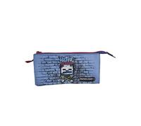 Minecraft Hostile Behaviou Trousse Scolaire Triple - Intérieur doublé et Fermeture éclair - Trousse avec 3 Compartiments - 11,5 x 23,5 x 3 cm, Multicolore, Trousse Scolaire Triple