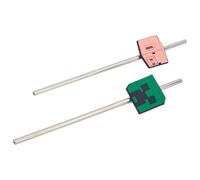 MINECRAFT ICONICMONO Lot de deux pailles 3D en acier inoxydable