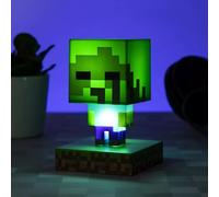 Minecraft ICONS Zombie Night Light Lamp 3D Character Figure Paladone #004 NEUF