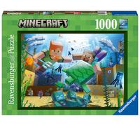 Ravensburger Minecraft Mosaic 12000421 Puzzle 1000 pièces pour Adultes et Enfants à partir de 14 Ans, Puzzle Minecraft, Cadeaux Minecraft