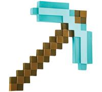 Cosplay - MINECRAFT PIOCHE - Marque Half Moon Bay Bbq - Couleur(s) Marron et bleu - Couleur principale Blanc