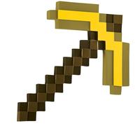 Minecraft | Jouet Pioche En Or | Licence Officielle Mojang | Accessoire Immersif Pour Fans | Taille Unique | Idéal Pour Jeux De Rôle | Costume Et Accessoires | Idée Cadeau Enfants Dès 3 Ans