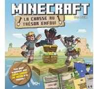 Minecraft - La chasse au trésor enfoui - Pochette non officielle - Pour 2 à 8 enfants à partir de 7 ans - Idéal pour un anniversaire !
