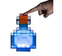 Minecraft Lampe de bureau LED à changement de couleur en forme de bouteille de potion | Veilleuse de 17,8 cm