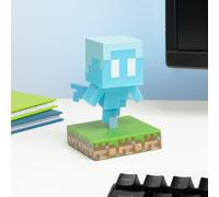 MINECRAFT Lampe Icon Allay - sous licence officielle - 11 cm - Fonctionne avec piles