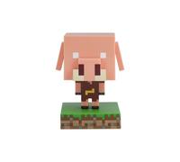 Paladone Minecraft Piglin Mini lampe LED sous licence officielle pour chambre d'enfant, salle de jeux et décoration d'intérieur, alimentée par piles