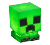 Paladone Lampe SquishyGlo sans fil et rechargeable en silicone sous licence officielle Minecraft Creeper pour enfants et adolescents, décoration de chambre, article de collection