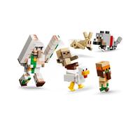 LEGO Jouets de construction – Minecraft : Attaque du Cavalier de Poulets dans le Désert
