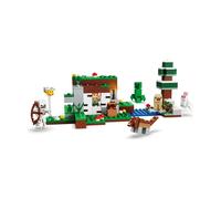 LEGO Minecraft 21593 L’Aventure de la Première Nuit - Jouet Interactif dès 8 ans - Cadeau