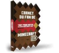 Carnet du fan de Minecraft - Marie Coutellier - 404 Editions - relié - Carnet (de voyage, intime, de notes)