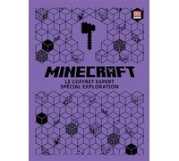 Minecraft - Le coffret expert spécial exploration. 3 livres, un poster et un accroche-porte