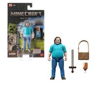 Minecraft Le Film - Figurine articulée 10cm Figures Steve + accessoires