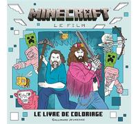 Minecraft, le film - Le Livre de coloriage officiel - Collectif - Gallimard jeunesse - broché - Document jeunesse