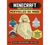 Minecraft - Le guide du builder - Merveilles du monde - Carlton - 404 Editions - cartonné - Guide