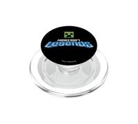 Minecraft Legends Creeper Head Official Game Logo PopSockets PopGrip pour MagSafe