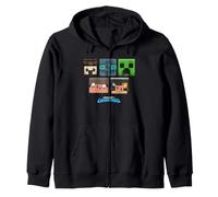 Minecraft Legends Mobs And Piglins Icons Official Logo Sweat à Capuche