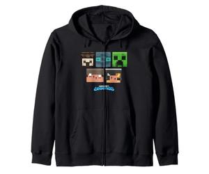 Minecraft Legends Mobs And Piglins Icons Official Logo Sweat à Capuche