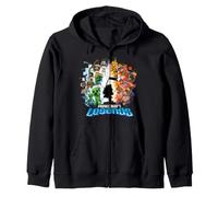 Minecraft Legends Time to Be A Hero Epic Poster Sweat à Capuche