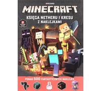 Minecraft. Livre du Nether et Borderlands avec autocollants