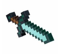 Minecraft Lumière épée en diamant Officiellement licencié, 3 modes de lumière dynamiques, Décor de chambre de gamer, Fonctionne à piles ou USB