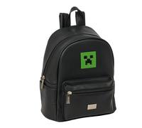 MINECRAFT - Mini sac à dos pour un usage quotidien, idéal pour les enfants de différents âges, confortable et polyvalent, qualité et résistance, 24 x 12 x 28 cm